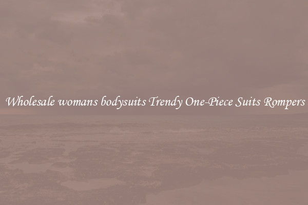 Wholesale womans bodysuits Trendy One-Piece Suits Rompers