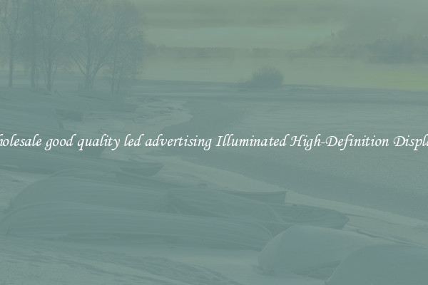 Wholesale good quality led advertising Illuminated High-Definition Displays 